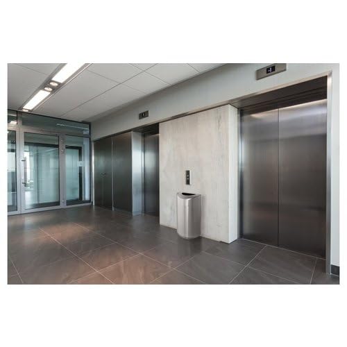 Rubbermaid Commercial Products Executive Series Eclipse Open Top Trash Can, 30-Gallon, Stainless Steel, 30 Gallon, Indoor/Outdoor Waste Container for Malls/Offices/Hotels/Schools - Image 4